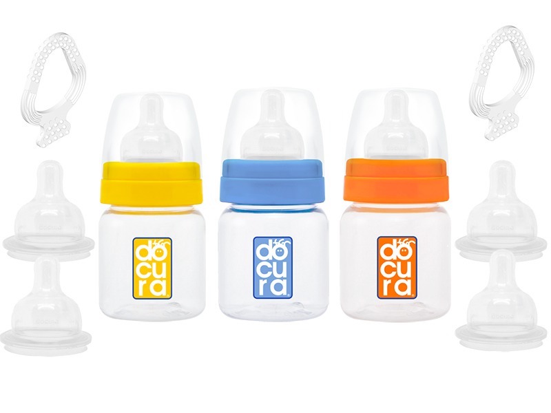 SET BIBERONES DOCURA NIÑO 5OZ 