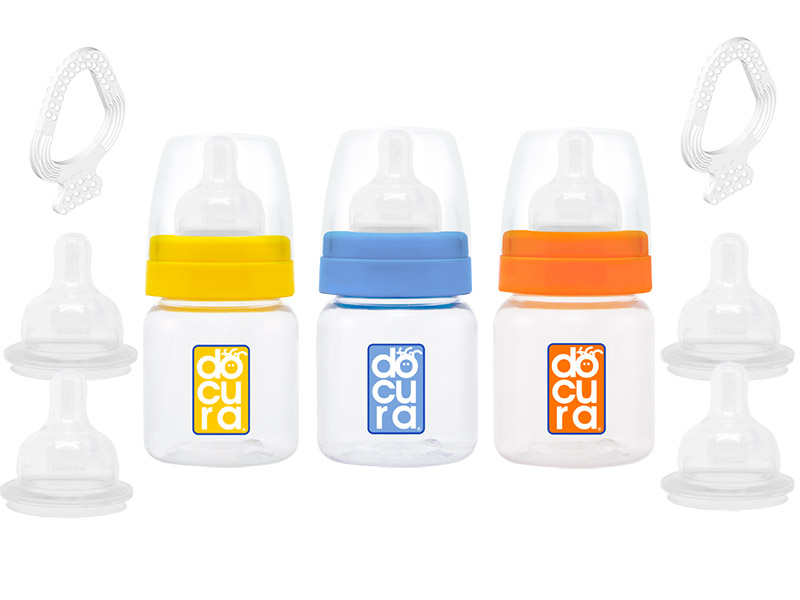 SET BIBERONES DOCURA NIÑO 5OZ 