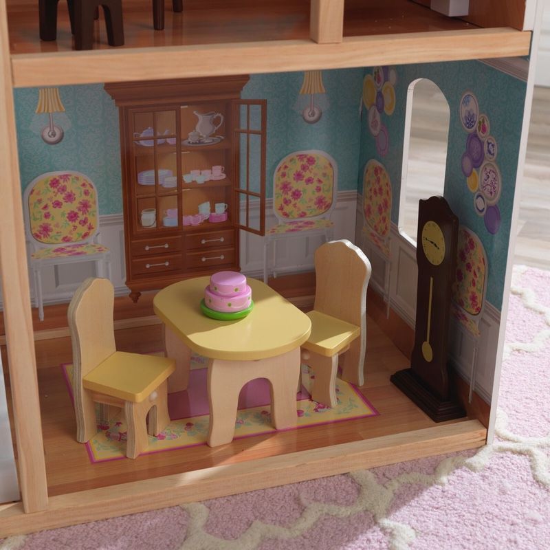 Majestuosa mansión Casa De Muñecas Kidkraft De Madera Con 34 Accesorios Incluidos
