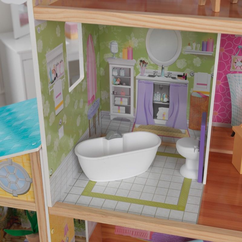 Majestuosa mansión Casa De Muñecas Kidkraft De Madera Con 34 Accesorios Incluidos