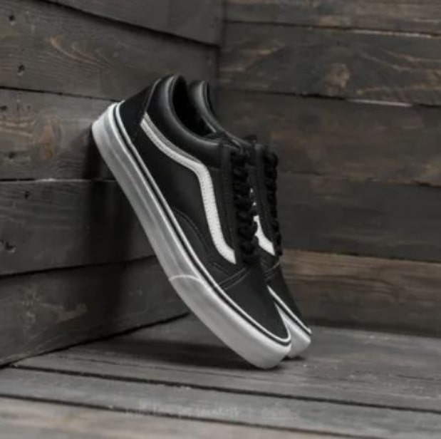 Tenis Vans Old Skool Leather Hombre Originales