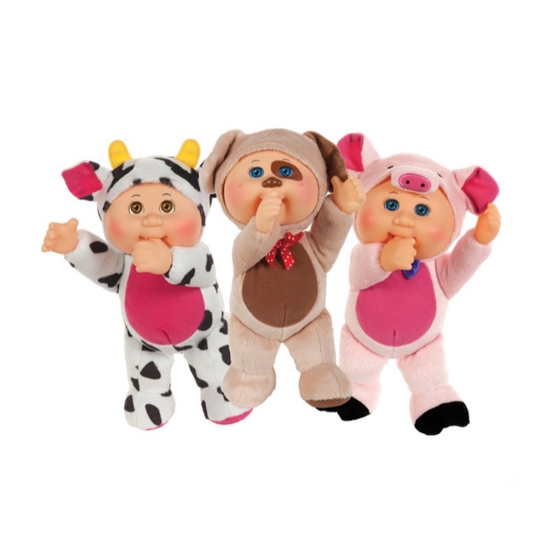 Cabbage Patch Cuties, Set de 3 Muñecas Granja