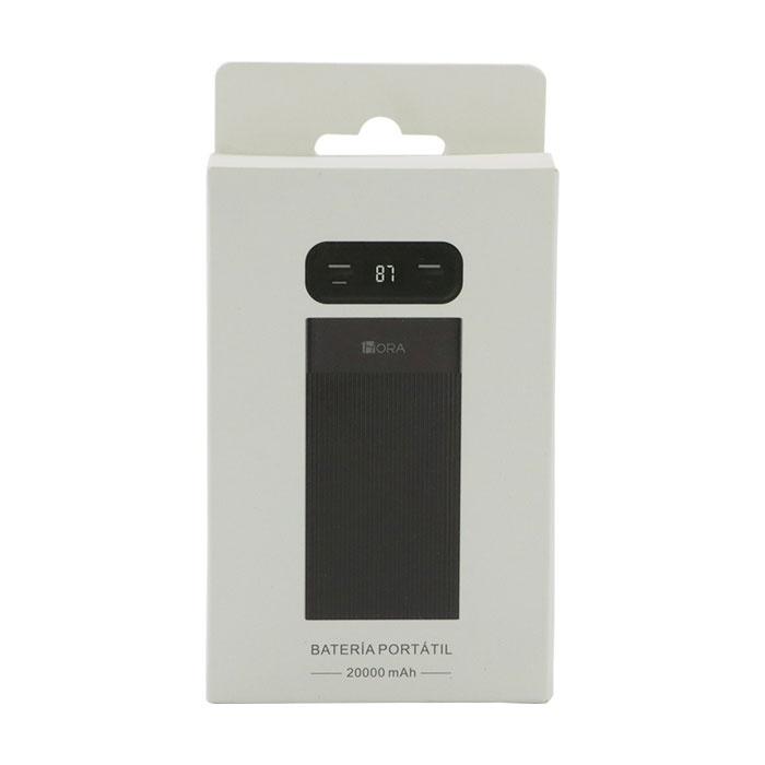 Batería Portátil Powerbank 20,000 mAh