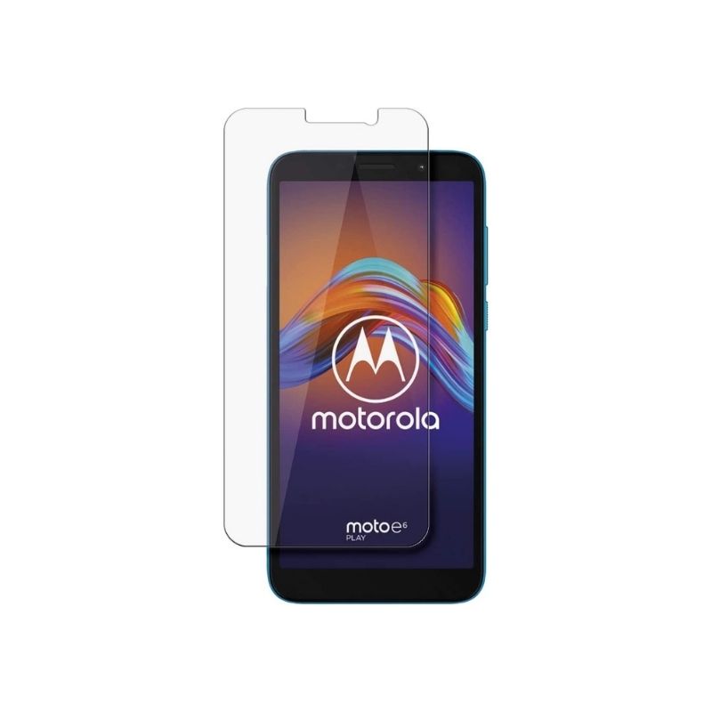 Mica + Funda Moto E6 Play Transparente Anti Golpes