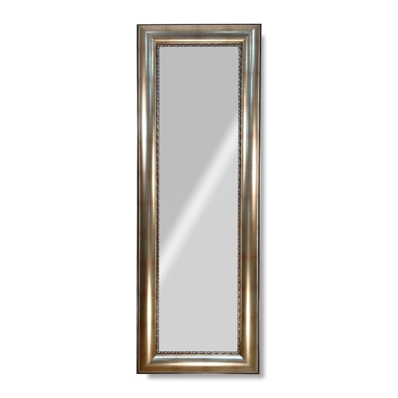 Espejo Cuerpo Completo Color Plata Patinado  Elegante y Moderno