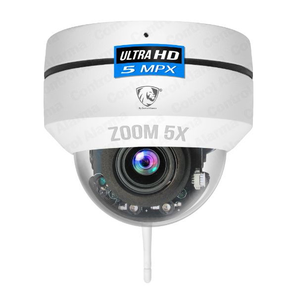 Camara Ip Domo Zoom 5x Wifi Ultra Hd 5mpx Enfoque Seguridad