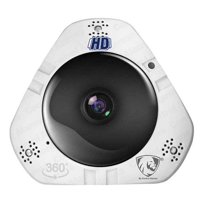 Cámara Wifi Ip Hd 360 Grados Panorámica Seguridad Video