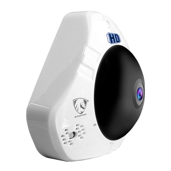 Cámara Wifi Ip Hd 360 Grados Panorámica Seguridad Video