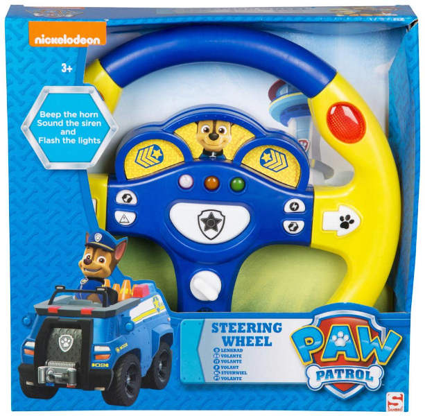 Volante De Juguete Paw Patrol Chase Golden Toys