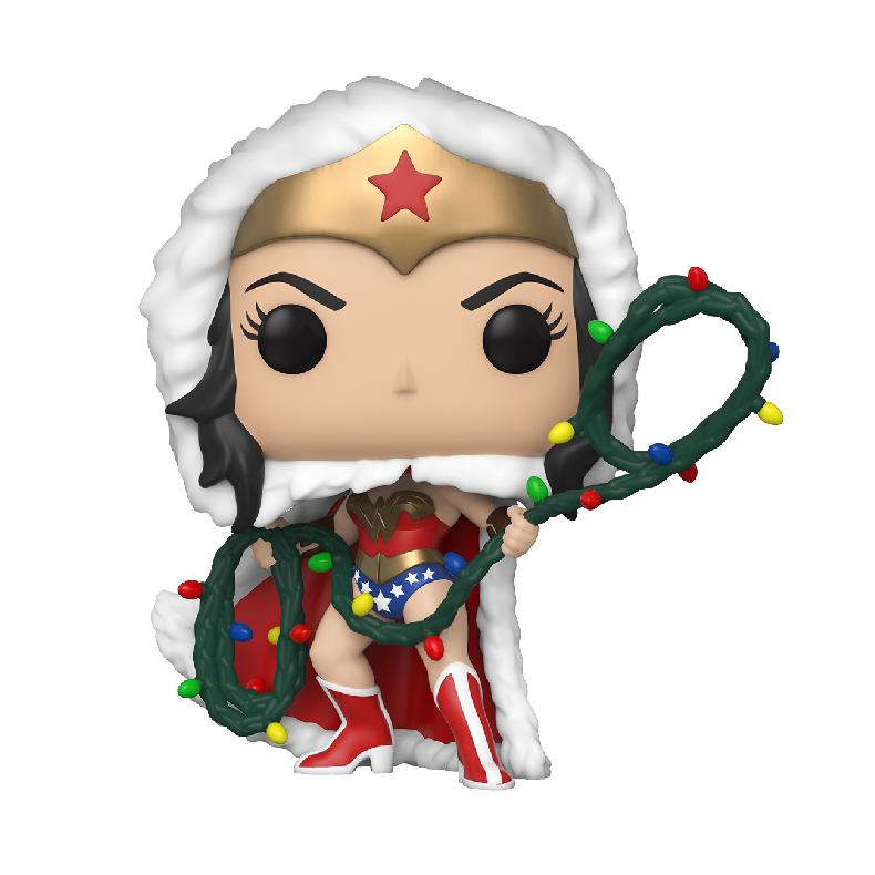 Funko Pop! Heroes 354 Wonder Woman luces de Navidad