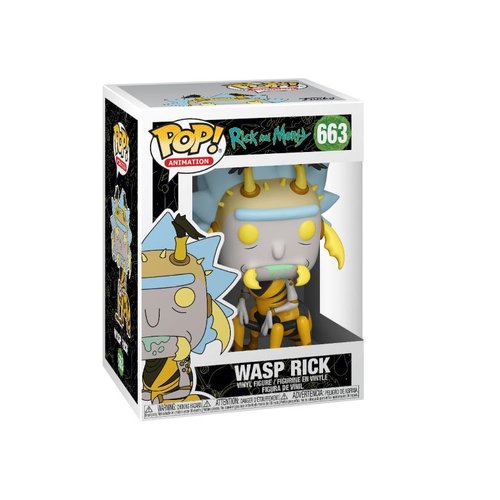 Funko Pop Animation 663 Rick and Morty Wasp Rick Avispa