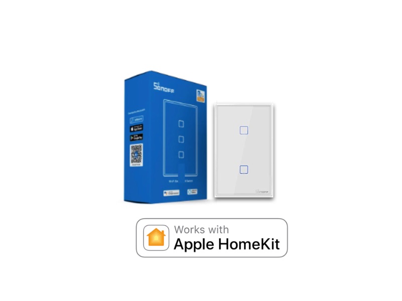 Apagador 2 focos Homekit 