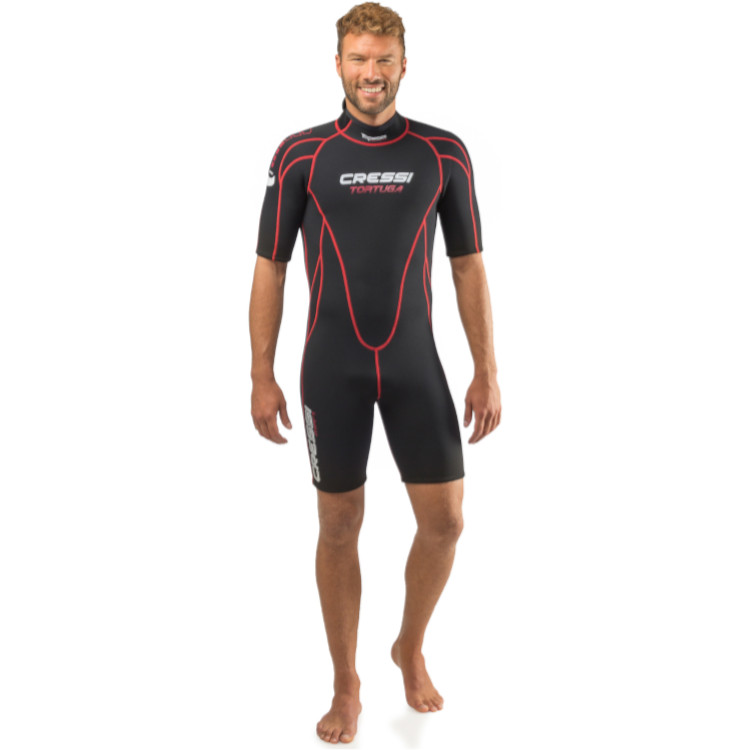 Traje Corto CRESSI Tortuga de Hombre Neopreno 2.5 mm Snorkeling Buceo y Natación
