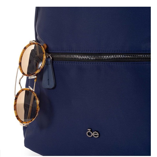 Cloe Mochila Backpack en Color Azul modelo Edri linea UOMO para Laptop de hasta 13 Pulgadas