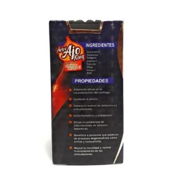 Artri Ajo King 100% Original Herbolaria Saludable 100 Tabletas