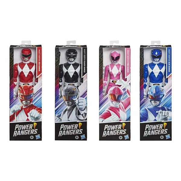 Power Rangers Mighty Morphin Set De 4 Figuras 30 Cm Hasbro