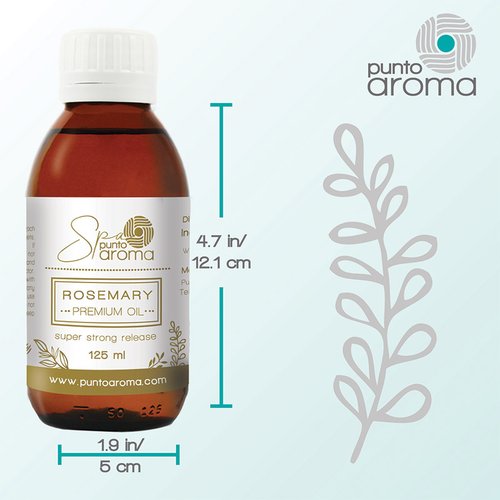 Punto Aroma Fragancia de Rosemary, Ideal Para Difusor - 125 ml.