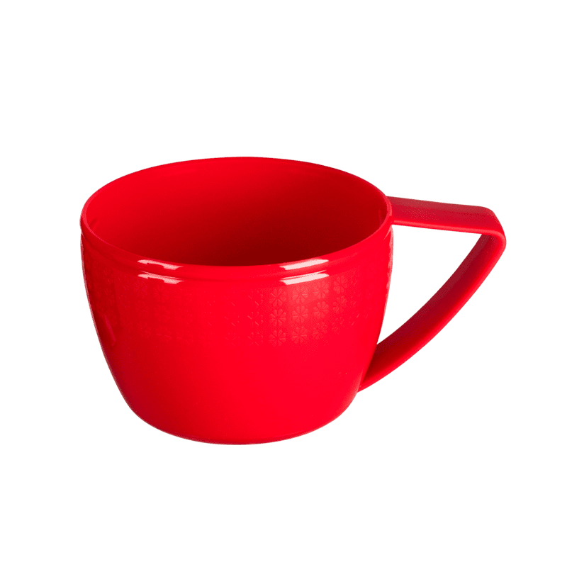 Termo de 1 litro Ekco Classic de Polipropileno Color Rojo con Tapa-taza y Tapa anti-derrames