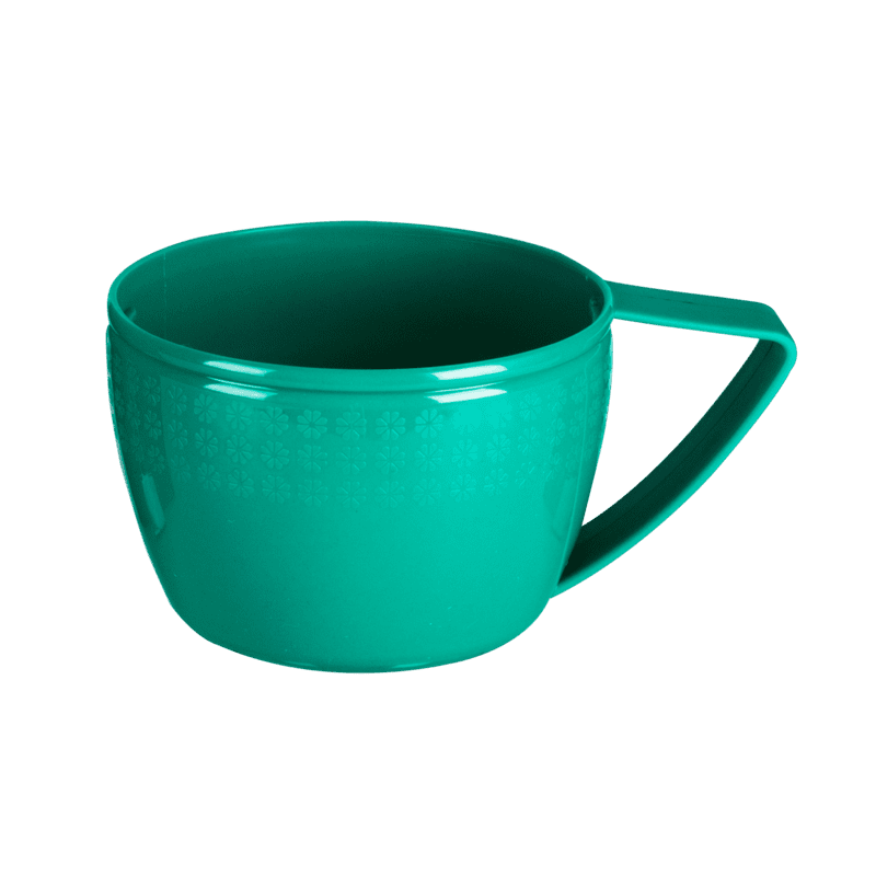 Termo de 1 litro Ekco Classic de Ampolla de vidrio Color Verde turquesa con Tapa-taza y Tapa anti-derrames