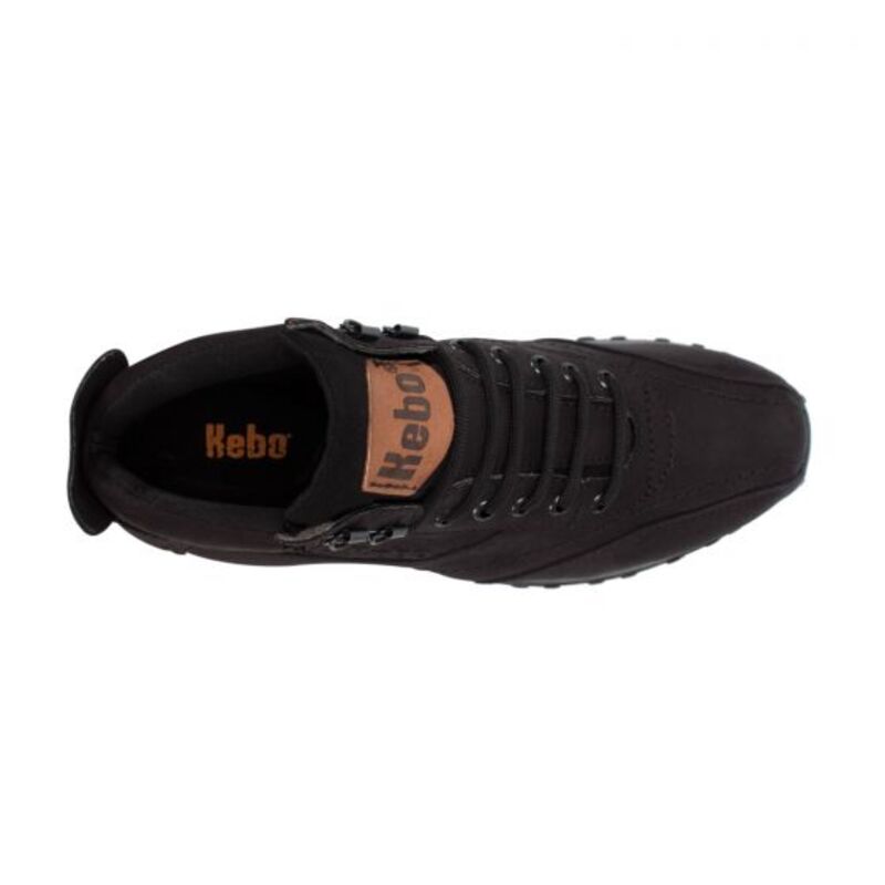 Bota Hiker Para Hombre Kebo Color Negro/ Marrón 210