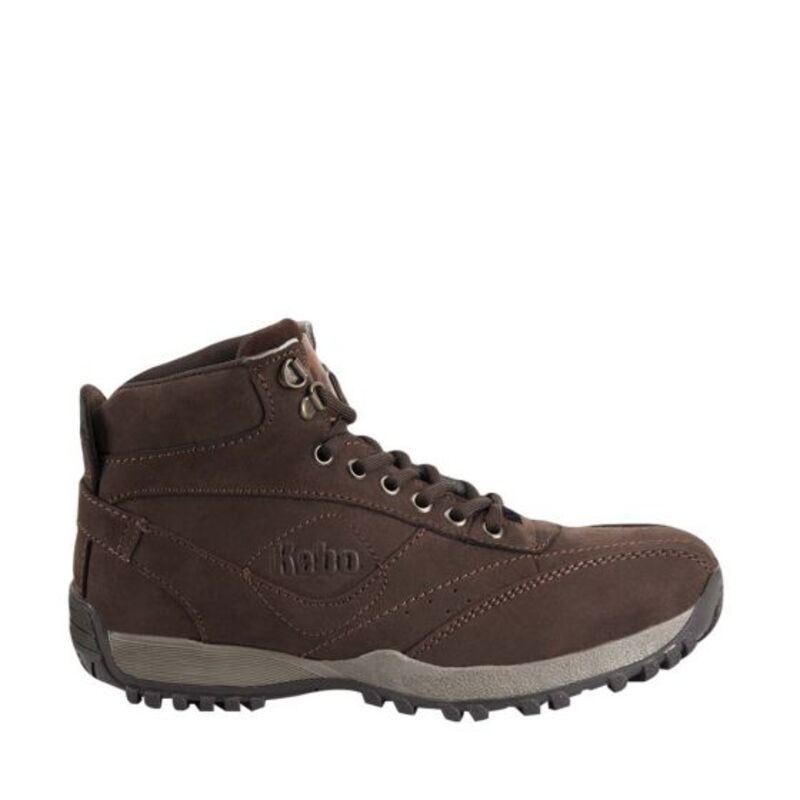 Bota Hiker Para Hombre Kebo Color Negro/ Marrón 210