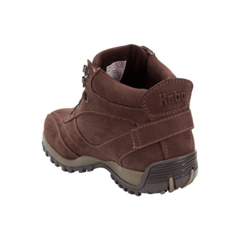 Bota Hiker Para Hombre Kebo Color Negro/ Marrón 210