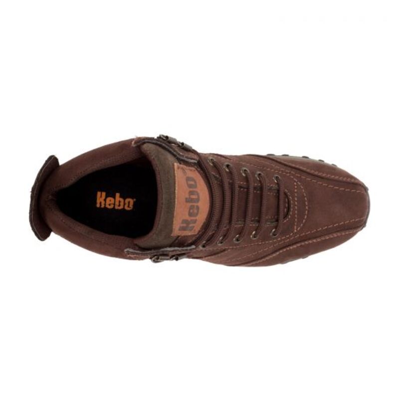 Bota Hiker Para Hombre Kebo Color Negro/ Marrón 210