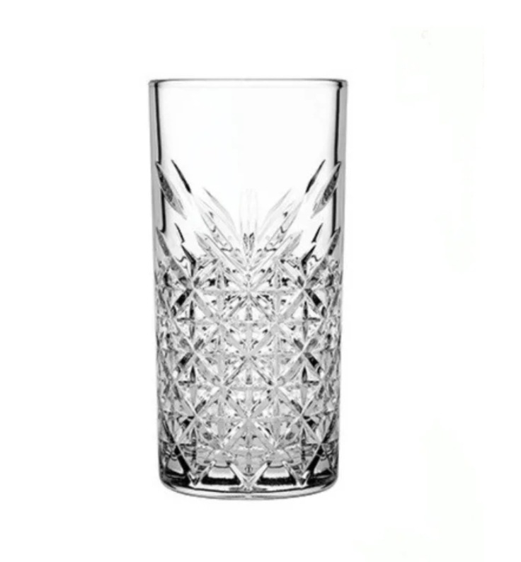 Vaso timeless 15 oz 12 piezas vidrio