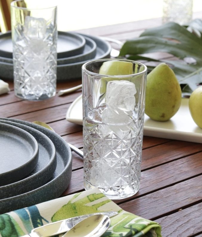 Vaso timeless 15 oz 12 piezas vidrio