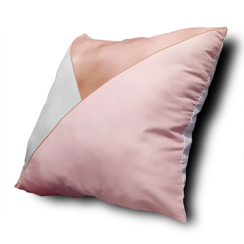 Cojín Decorativo C/Relleno + Funda Interior, Geo Palo de Rosa HOGAR 33