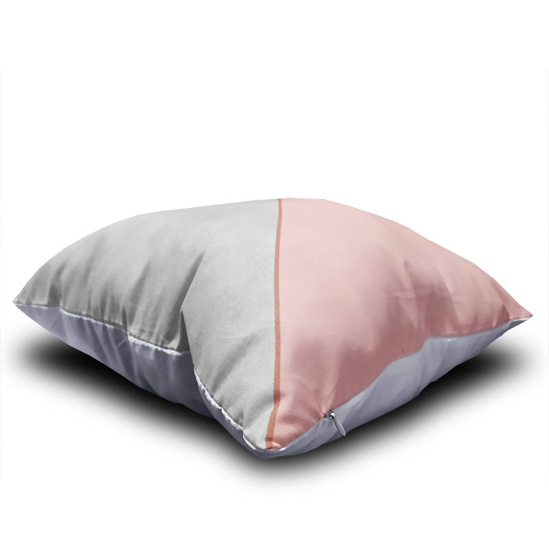 Cojín Decorativo C/Relleno + Funda Interior, Geo Palo de Rosa HOGAR 33