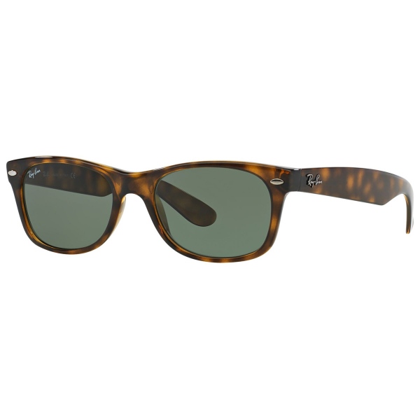 Lentes Ray-Ban New Wayfarer Carey RB2132 902L 55mm - Verde Clásico