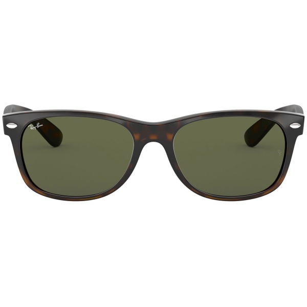 Lentes Ray-Ban New Wayfarer Carey RB2132 902L 55mm - Verde Clásico
