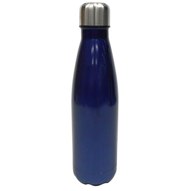 Botella de acero inoxidable 500ml azul