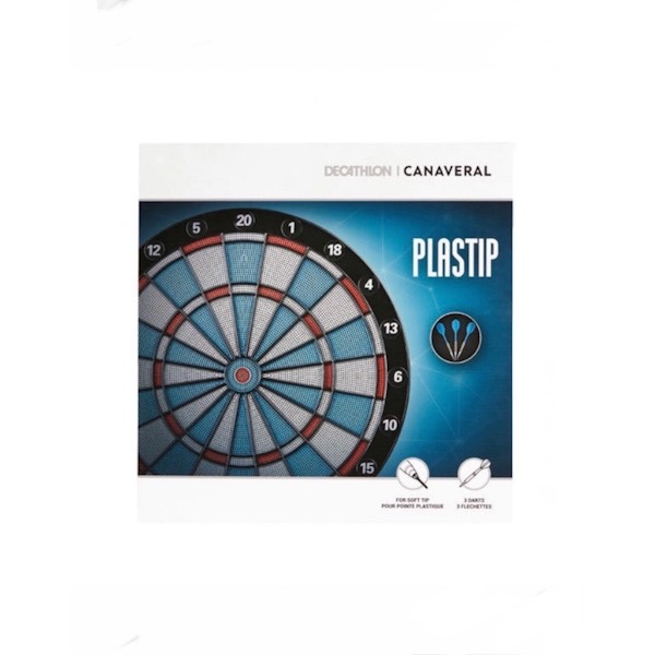Tablero Diana Para Dardos Plastip Con 3 Dardos para bar o salon de juegos