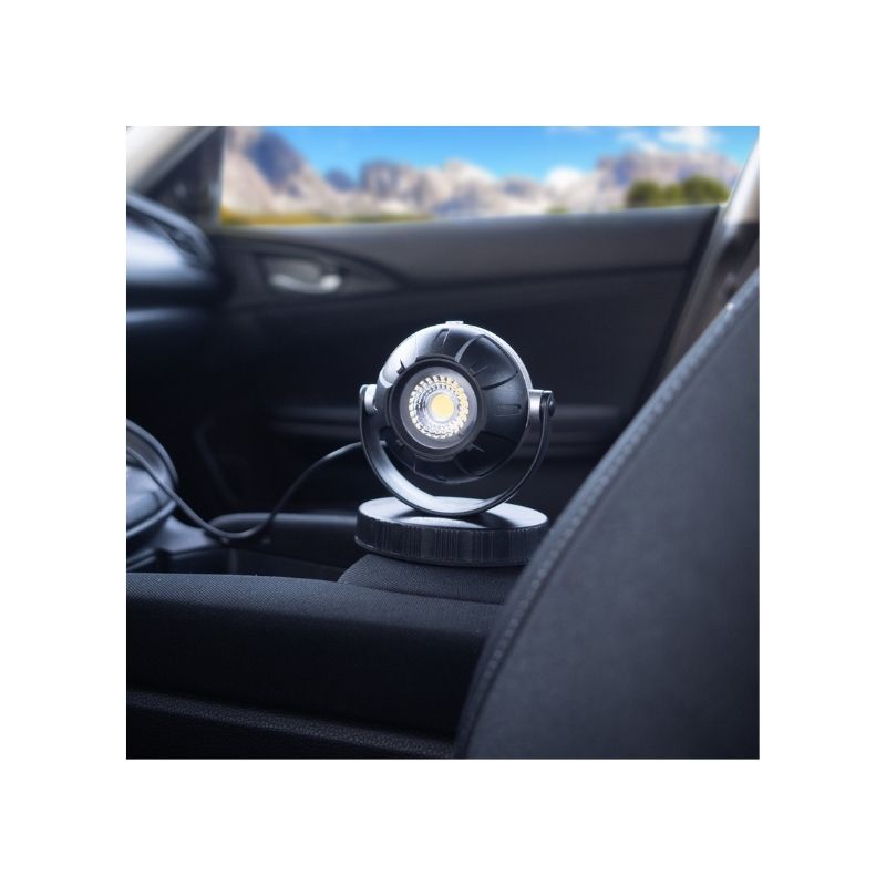 Lámpara LED con rotación de 900 lúmenes con base magnética Wagan Tech 2071