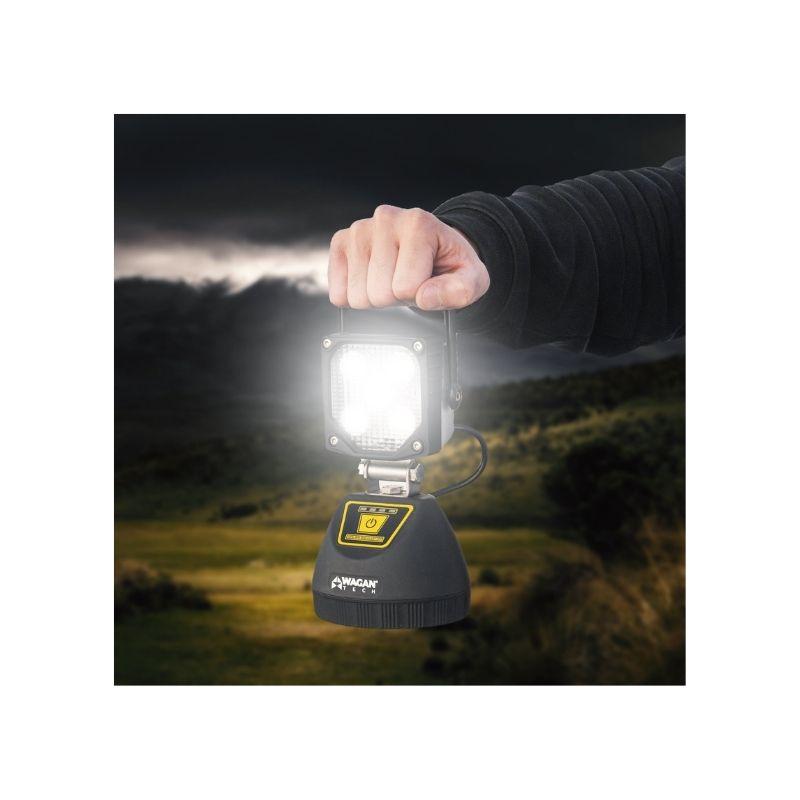 Linterna De Trabajo Recargable 900 Lúmenes MOD.2140