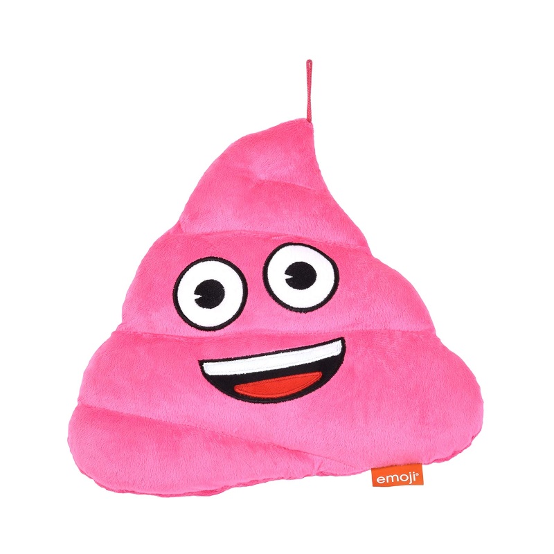 Cojín emoji popis rosa con portafoto 6x4"