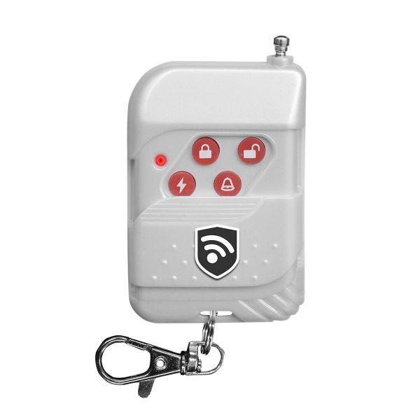 Control Remoto Plástico Seguridad Alarma Vecinal Casa Sistemas Inalambricas Botones Armado Desarmar Casa O Negocio