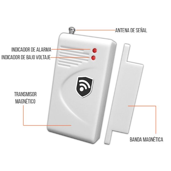 Control Remoto Plástico Seguridad Alarma Vecinal Casa Sistemas Inalambricas Botones Armado Desarmar Casa O Negocio