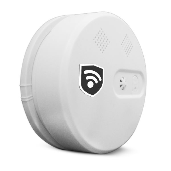 Detector Humo Sensor Inalambrico Alerta Visual Auditiva Alarma Seguridad Casa Negocio