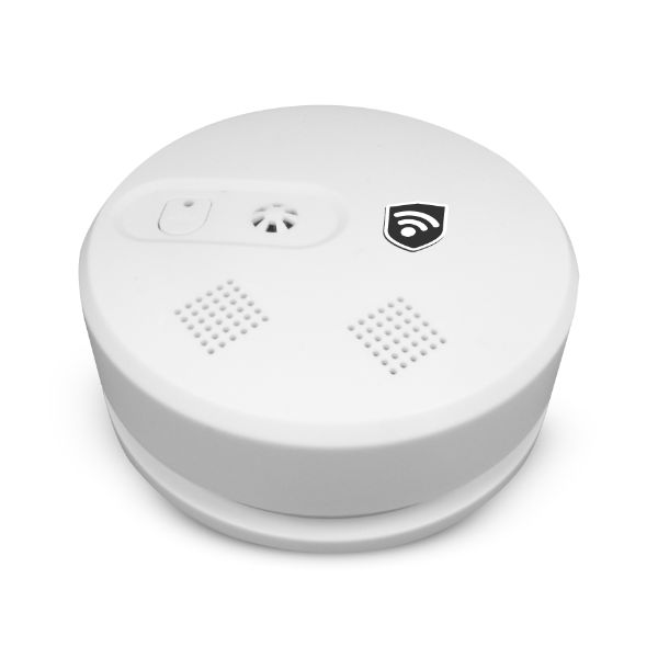 Detector Humo Sensor Inalambrico Alerta Visual Auditiva Alarma Seguridad Casa Negocio