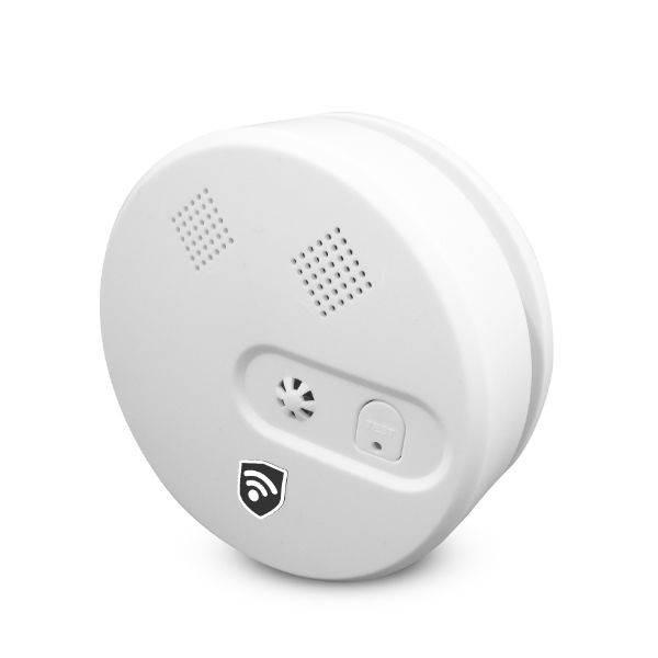 Detector Humo Sensor Inalambrico Alerta Visual Auditiva Alarma Seguridad Casa Negocio