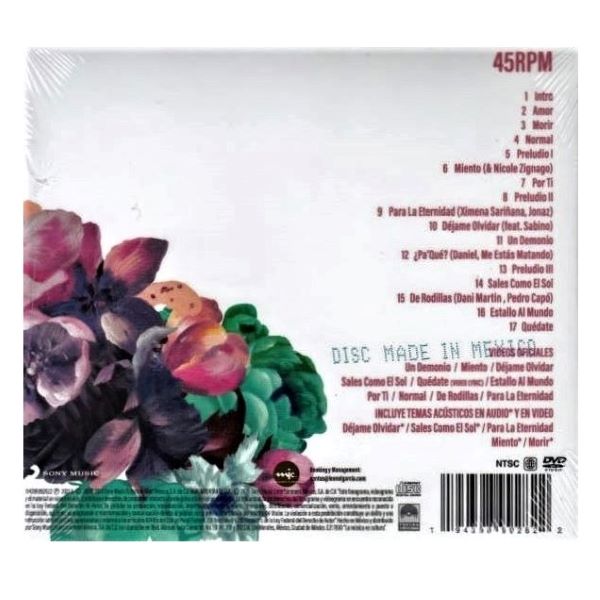 CD Leonel García ~ 45 rpm (c/DVD)