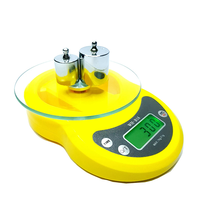 Bascula Digital Gramera Cocina 1 Gramo A 7 Kilo Con Bateria, color amarillo 