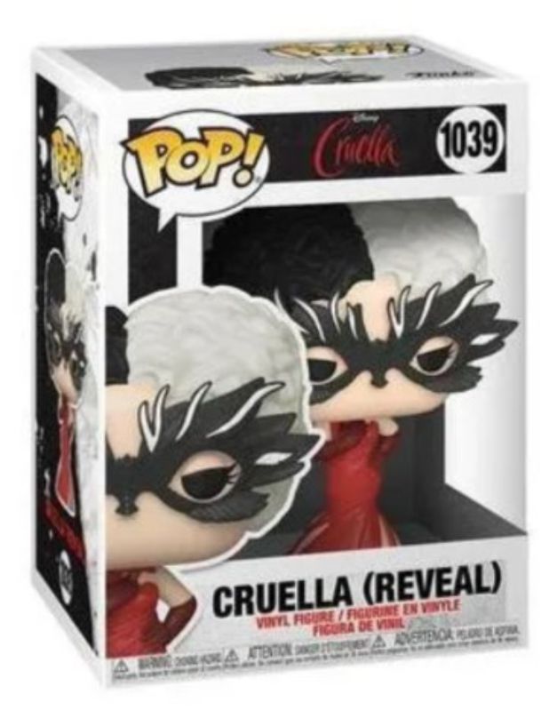 Funko Pop Disney: Cruella (reveal) 1039 Disney 