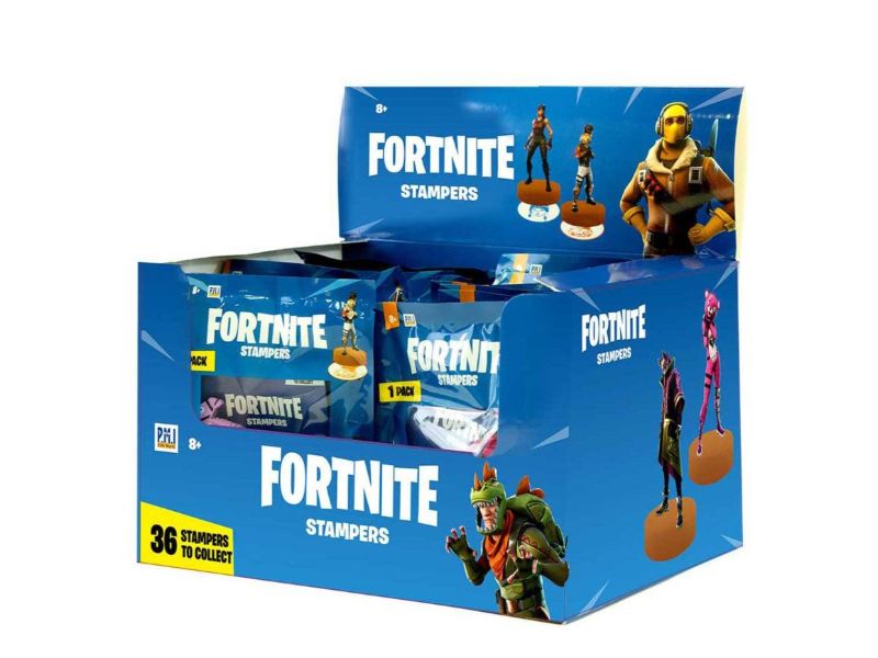 SOBRE CON 1 Figura Coleccionable Fortnite Stampers Ruz 157584
