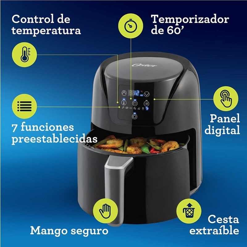 Freidora de Aire Digital Oster 4 Litros