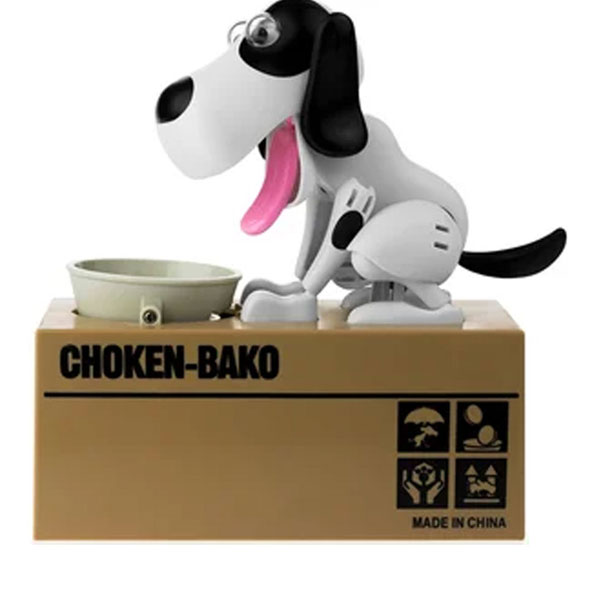 Alcancía Perro Perrito Come Monedas