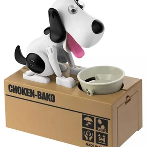 Alcancía Perro Perrito Come Monedas